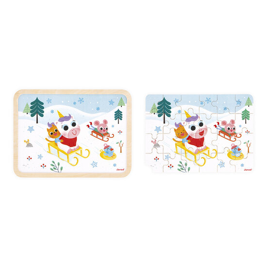 Janod speelgoed Janod | Puzzle des montagnes