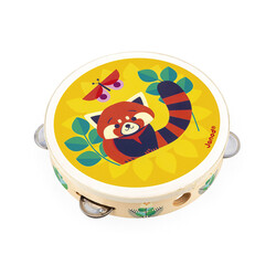 Janod | Gioia - Tambourin Panda Rouge