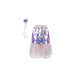 Great Pretenders | Ensemble jupe et barrette de sirène Bling Bling rose 4 - 6 Y