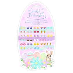 Great Pretenders | Boucles d'oreilles autocollantes lapin de Pâques