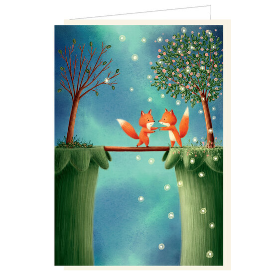 Mail-Box Mail-Box | Carte de vœux Barbara Denef Forêt magique