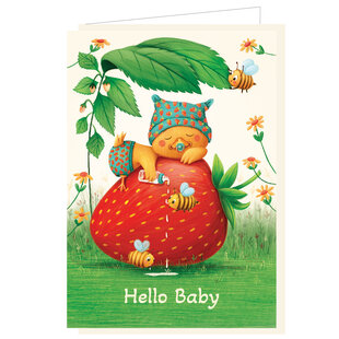 Mail-Box | Carte de vœux Barbara Denef Hello Baby