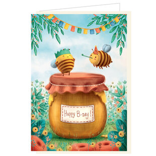 Mail-Box |  Carte de vœux Barbara Denef Happy B-day