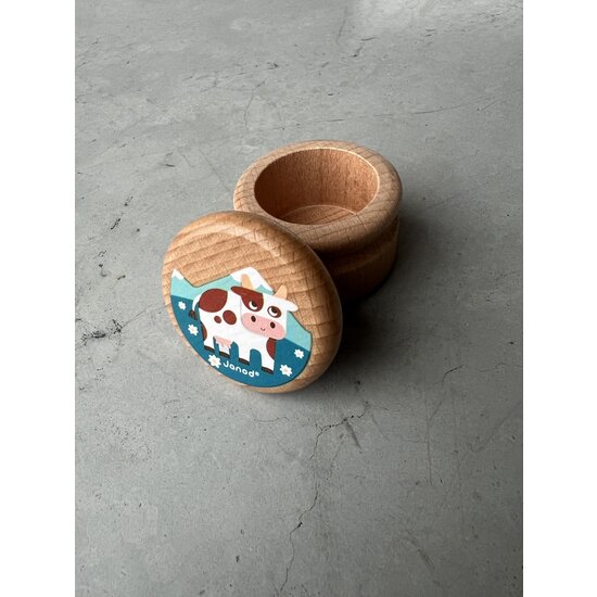 Janod speelgoed Janod | Boîte à dents Vache