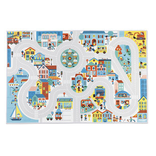 Janod | Tapis de jeu - Tapis avec circuit Ville