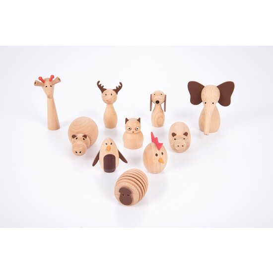 Tickit Tickit | Amis animaux en bois