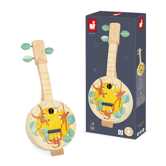 Janod speelgoed Janod | Gioia - Jungle Banjo
