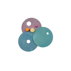 Grimm's | Grimm's x Stapelstein Rolling Discs Cool Pastel