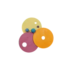 Grimm's | Grimm's x Stapelstein Rolling Discs Warm Pastel