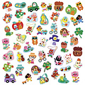 Janod speelgoed Janod | Grandes Gommettes Printemps x50