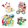 Janod speelgoed Janod | Grandes Gommettes Printemps x50