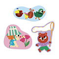 Janod speelgoed Janod | Grandes Gommettes Printemps x50