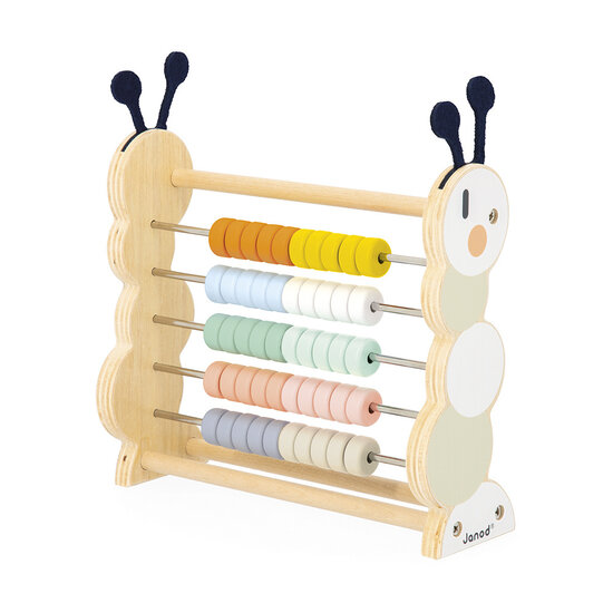 Janod speelgoed Janod | Boulier Chenille Sweet Cocoon