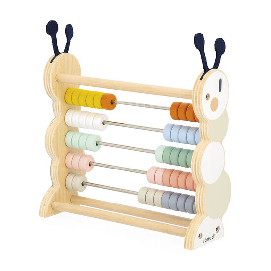 Janod speelgoed Janod | Boulier Chenille Sweet Cocoon