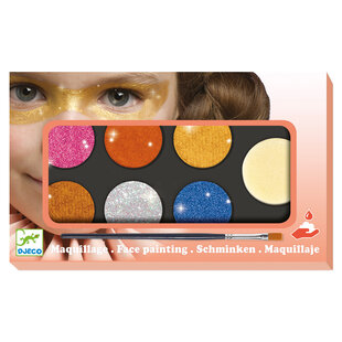 Djeco | Body Art - Palette 6 couleurs - métallique