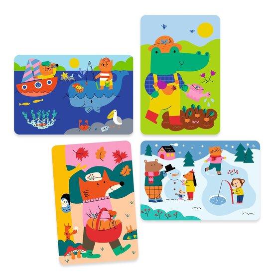 Djeco Djeco | Couleurs à l'eau 4 saisons