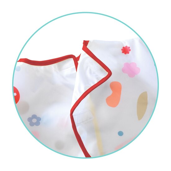 Djeco Djeco | Tablier avec sac - Autocollants et crayons