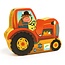 Djeco Djeco | Puzzle Le tracteur 16 pièces