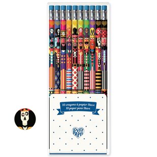Djeco | 10 crayons Steve