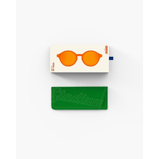 Izipizi Izipizi | Lunettes de soleil Kids Plus 3-5Jr #D Orange Smash