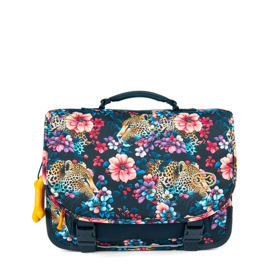 Stones and Bones Stones and Bones | Sac à livres Lily - Floral Ambush Navy
