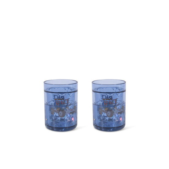 Konges Slojd Konges Slojd | Lot de 2 gobelets à paillettes Race