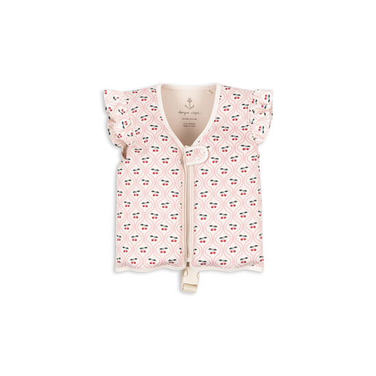 Konges Slojd Konges Slojd | Avery Gilet de bain  Cherry Pink Motif