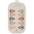 Konges Slojd Konges Slojd | Pince à cheveux Hearts 10-pack