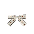Konges Slojd Konges Slojd |  Ribbon Bowie Barrette à cheveux beige
