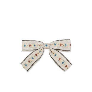 Konges Slojd |  Ribbon Bowie Barrette à cheveux beige