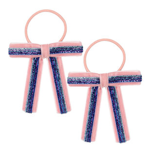 Konges Slojd | Velvet Bow Elastic Mellow Rose 2 packs
