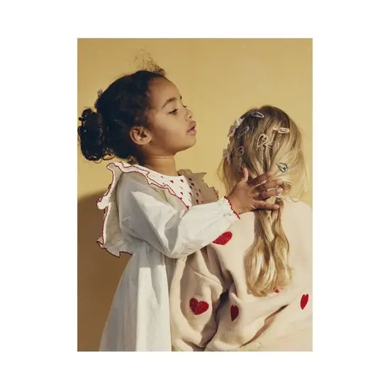 Konges Slojd Konges Slojd | Pince à cheveux Hearts 10-pack