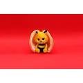 Les déglingos | Flipetz - Peluche Buzzet l'abeille/tangerine