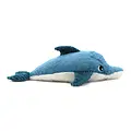 Les déglingos | Les Ptipotos - Peluche Tofou dauphin mère et son bébé bleu