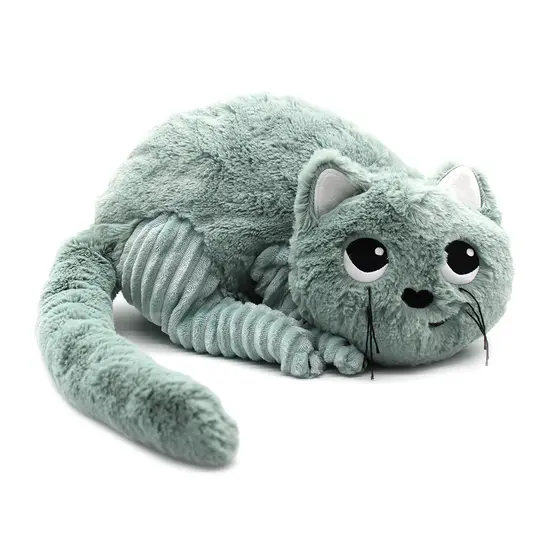 Les déglingos | Les Ptipotos - Peluche Miaou maman et son bébé vert menthe
