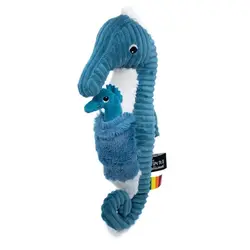 Les déglingos | Les Ptipotos - Peluche Papadou le papa hippocampe et son bébé bleu