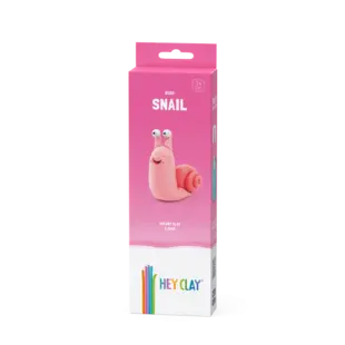 Hey Clay | Pâte à modeler Insectes - Escargot