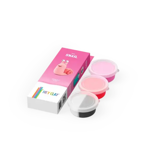 Hey Clay Hey Clay | Pâte à modeler Insectes - Escargot