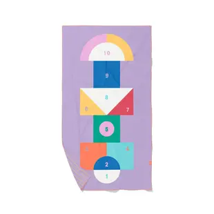 Quut | Serviette de jeu L marelle 180 x 100 cm