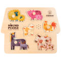 Mideer Mideer | Puzzle sonore Animaux de la ferme