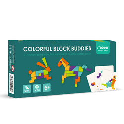 Mideer | Copains de bloc colorés