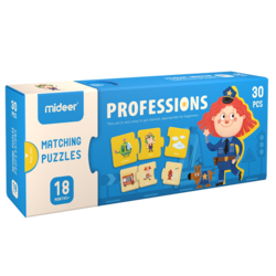 Mideer | Puzzles d'association Professions 30 pièces