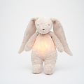 Moonie Moonie 2.0 | Rose - Lapin chantant bio avec lampe