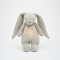 Moonie Moonie 2.0 | Gray - Lapin chantant bio avec lampe