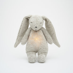 Moonie 2.0 | Gray - Lapin chantant bio avec lampe