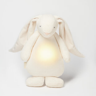 Moonie 2.0 | Cream  - Le lapin chantant avec une lampe