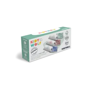 Kidywolf | Kidyroll Rouleaux de papier coloré pour Kidyprint