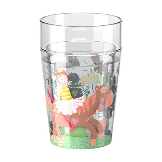 Haba Haba | Coupe pailletée Princesse et cheval