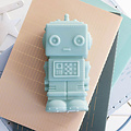A Little Lovely Company Veilleuse robot bleu A Little Lovely Company