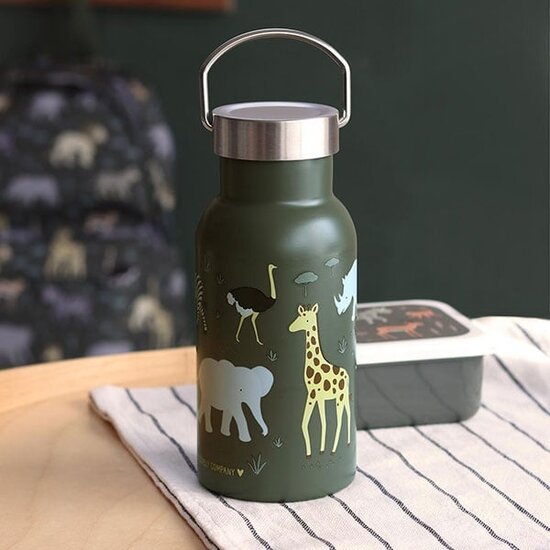 A Little Lovely Company Gourde isotherme Savane - A Little Lovely Company